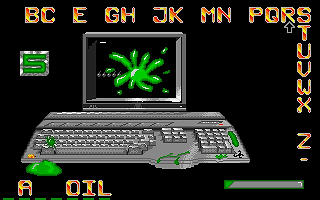 Pendumania atari screenshot